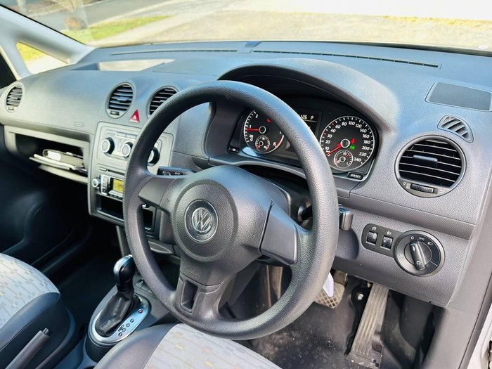 2011 Volkswagen Caddy TDI250 2KN MY11 Reflex Silver