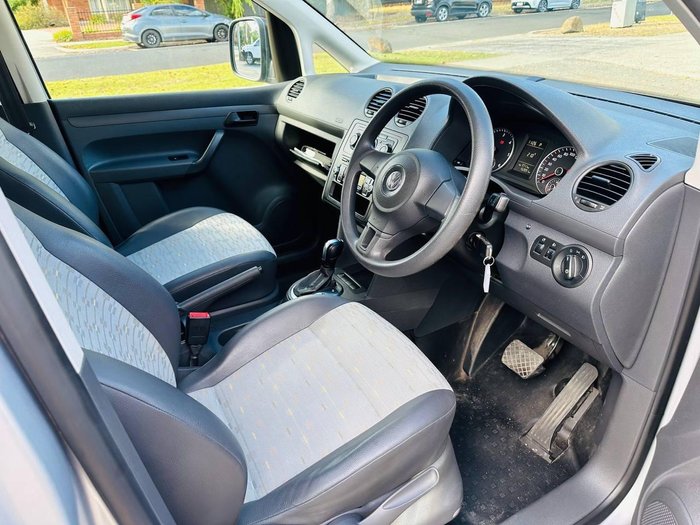 2011 Volkswagen Caddy TDI250 2KN MY11 Reflex Silver