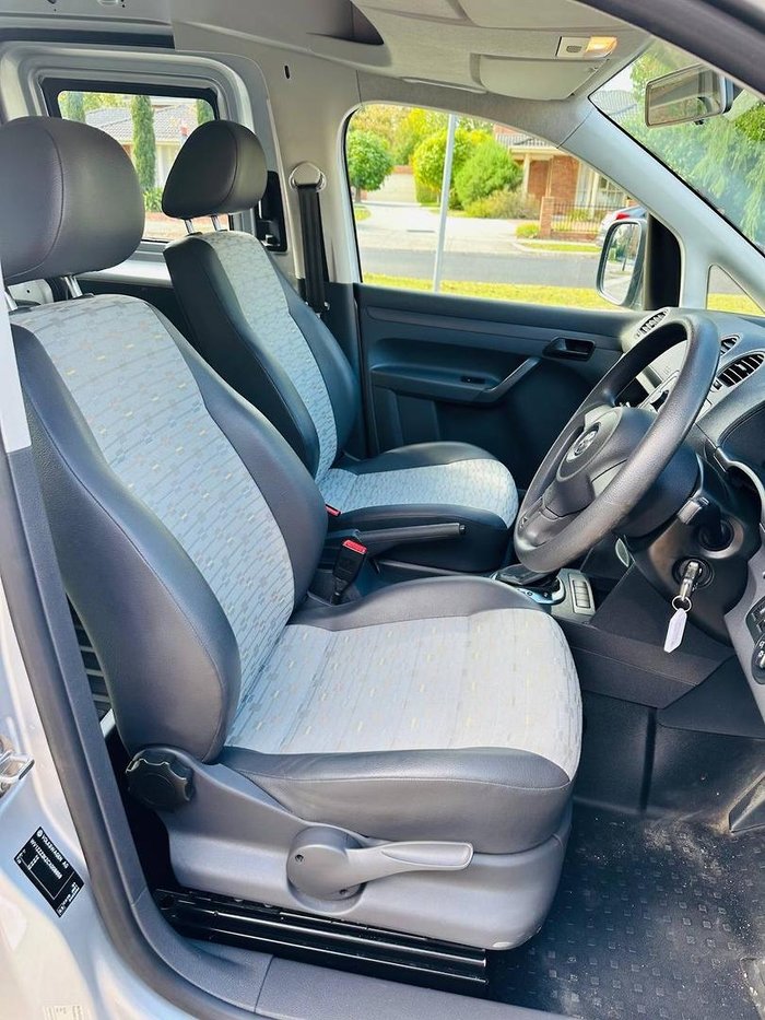 2011 Volkswagen Caddy TDI250 2KN MY11 Reflex Silver