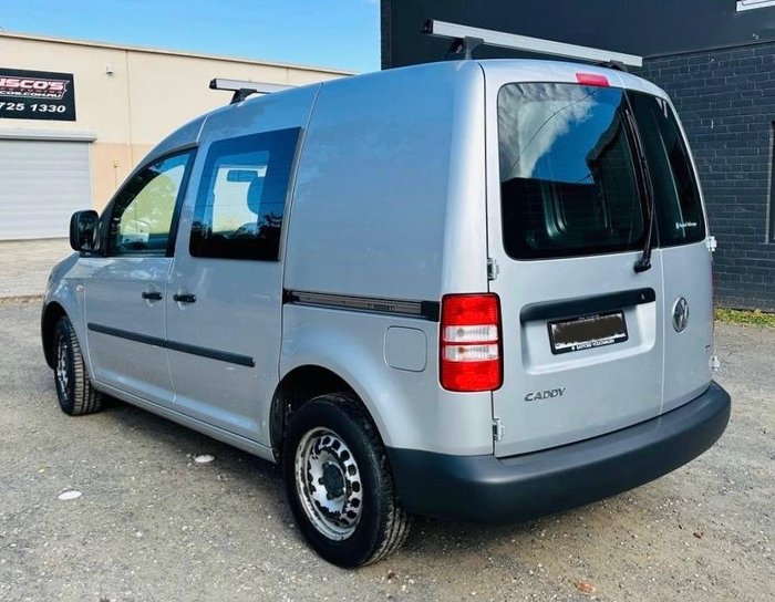 2011 Volkswagen Caddy TDI250 2KN MY11 Reflex Silver