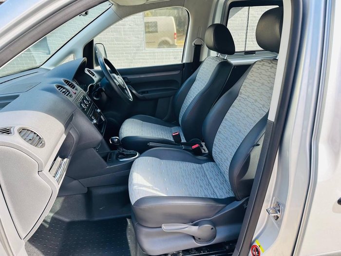 2011 Volkswagen Caddy TDI250 2KN MY11 Reflex Silver