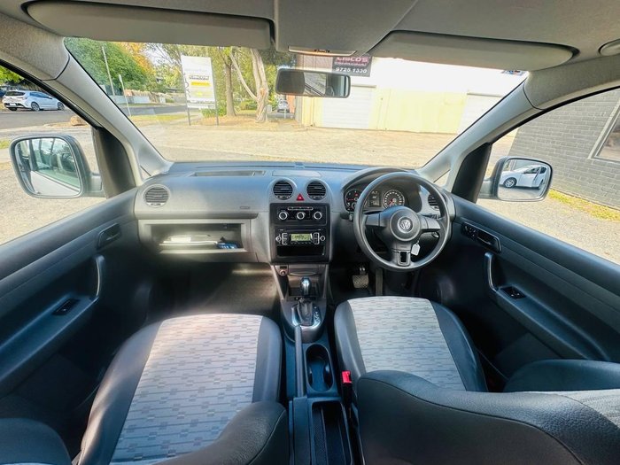 2011 Volkswagen Caddy TDI250 2KN MY11 Reflex Silver