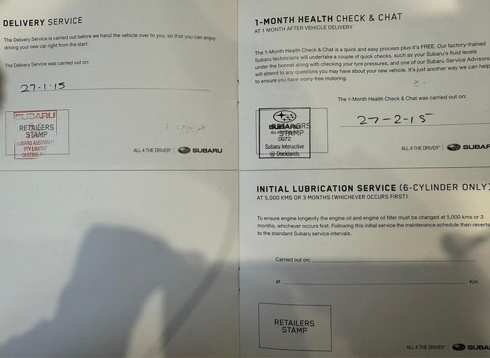 2015 Subaru Liberty 2.5i 6GEN MY15 AWD Dark Grey