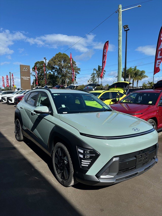 2025 Hyundai Kona Premium SX2.V2 MY25 MIRAGE GREEN