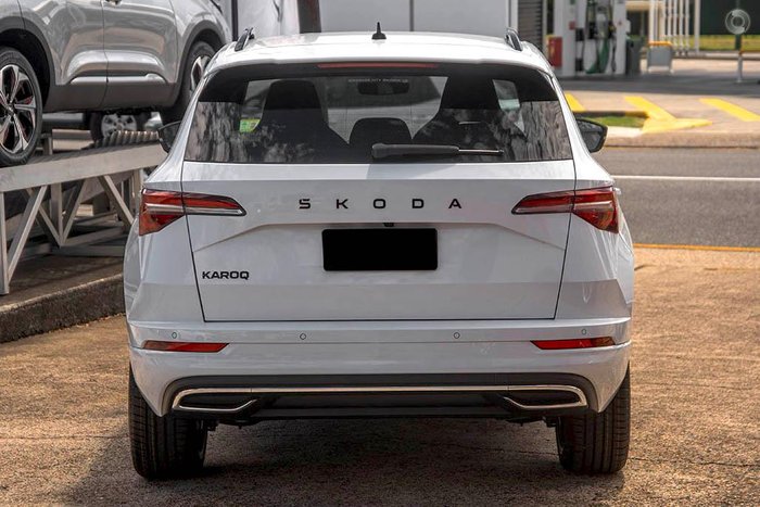 2025 SKODA Karoq 110TSI Sportline NU MY25 Moon White