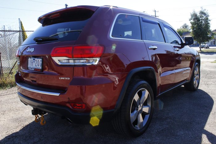 2013 Jeep Grand Cherokee Limited WK MY14 4X4 Constant Deep Cherry Red