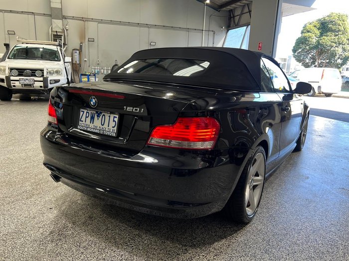 2010 BMW 1 Series 120i E88 MY10 Black