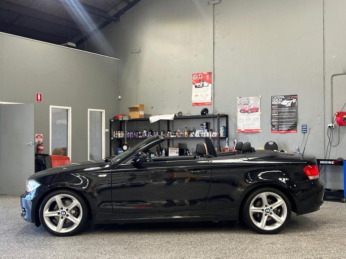 2010 BMW 1 Series 120i E88 MY10 Black