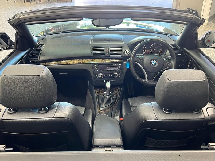 2010 BMW 1 Series 120i E88 MY10 Black