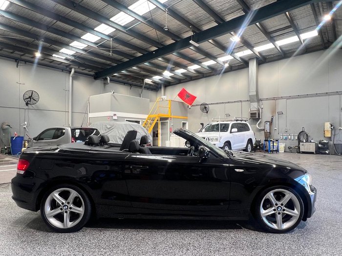 2010 BMW 1 Series 120i E88 MY10 Black