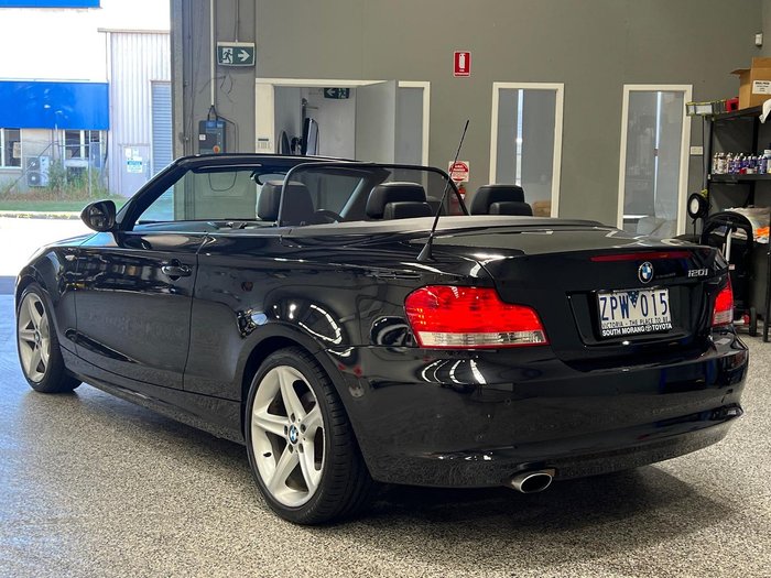 2010 BMW 1 Series 120i E88 MY10 Black