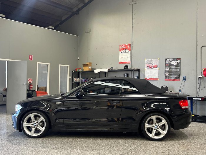 2010 BMW 1 Series 120i E88 MY10 Black