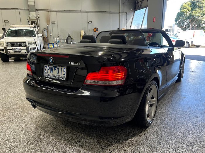 2010 BMW 1 Series 120i E88 MY10 Black