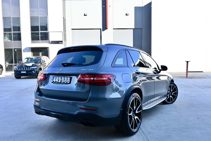 2018 Mercedes-Benz GLC-Class GLC43 AMG X253 Four Wheel Drive Selenite Grey