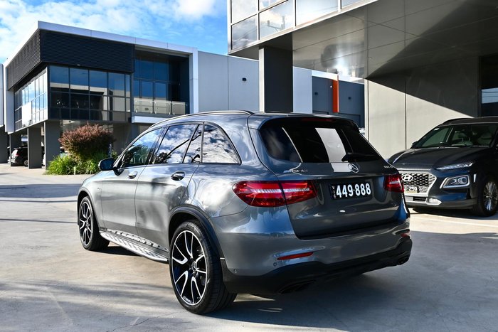 2018 Mercedes-Benz GLC-Class GLC43 AMG X253 Four Wheel Drive Selenite Grey