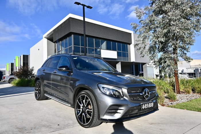 2018 Mercedes-Benz GLC-Class GLC43 AMG X253 Four Wheel Drive Selenite Grey
