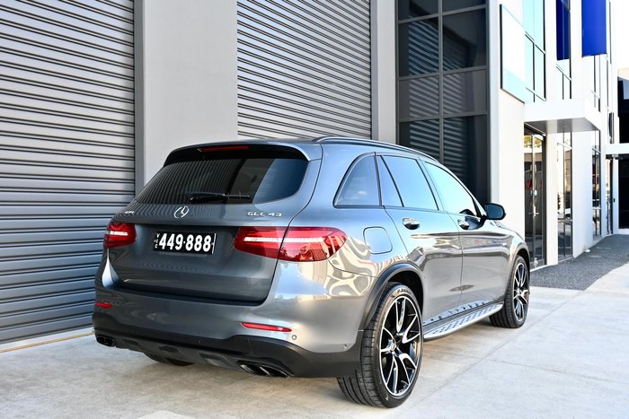 2018 Mercedes-Benz GLC-Class GLC43 AMG X253 Four Wheel Drive Selenite Grey