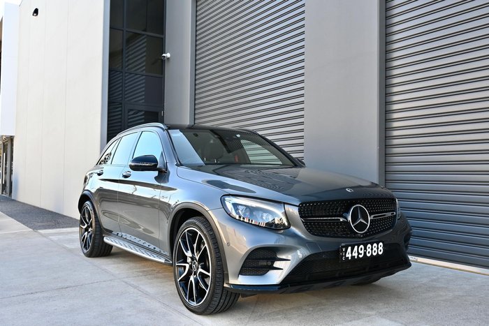 2018 Mercedes-Benz GLC-Class GLC43 AMG X253 Four Wheel Drive Selenite Grey