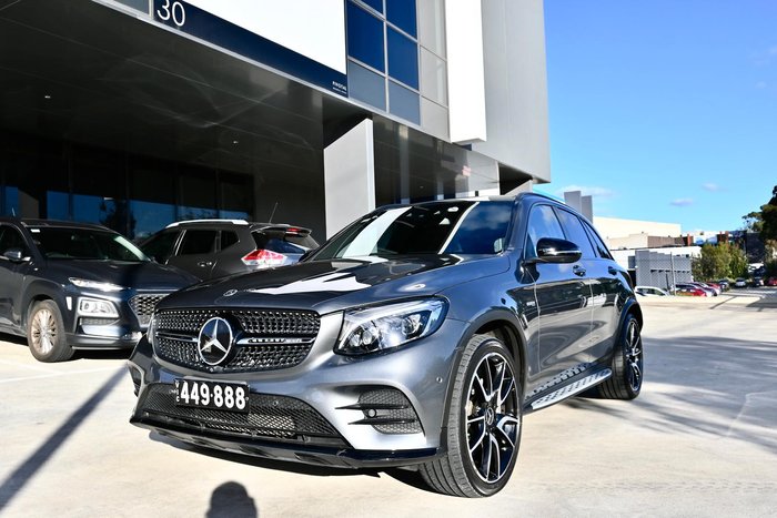 2018 Mercedes-Benz GLC-Class GLC43 AMG X253 Four Wheel Drive Selenite Grey