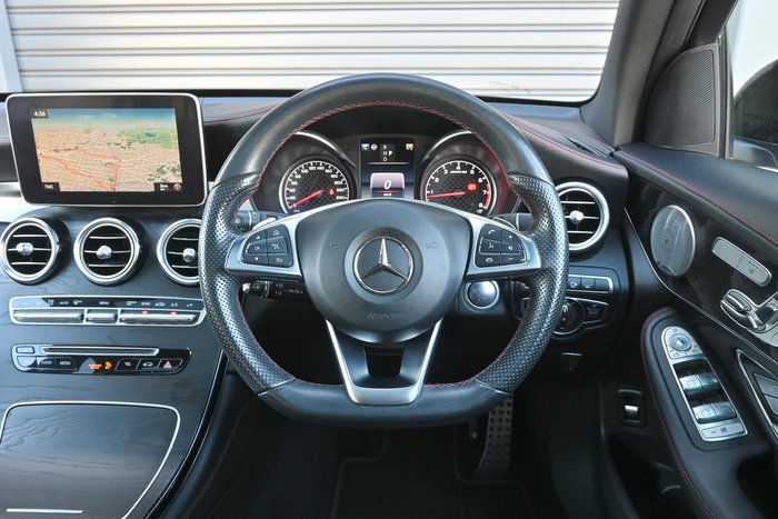2018 Mercedes-Benz GLC-Class GLC43 AMG X253 Four Wheel Drive Selenite Grey