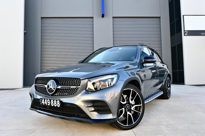 2018 Mercedes-Benz GLC-Class GLC43 AMG X253 Four Wheel Drive Selenite Grey