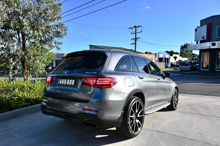 2018 Mercedes-Benz GLC-Class GLC43 AMG X253 Four Wheel Drive Selenite Grey