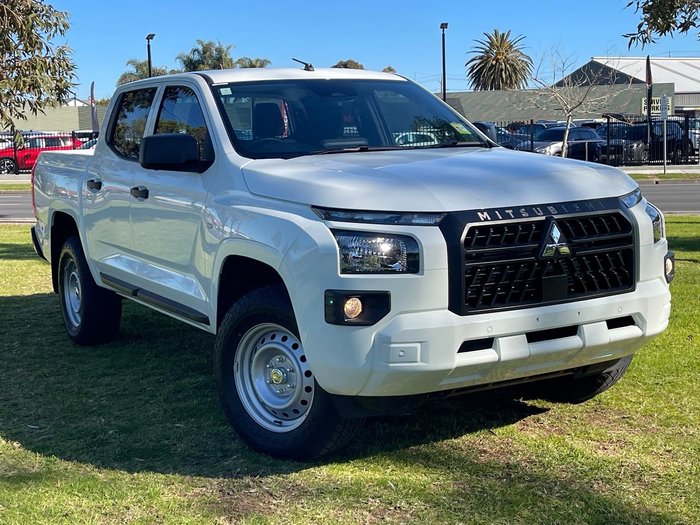 2024 Mitsubishi Triton GLX MV MY24 4X4 Dual Range White