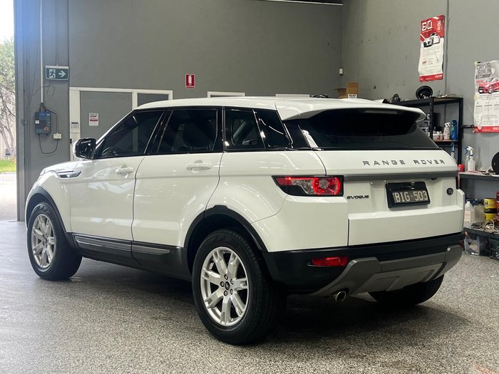 2013 Land Rover Range Rover Evoque TD4 Pure L538 MY13 4X4 Constant Fuji White