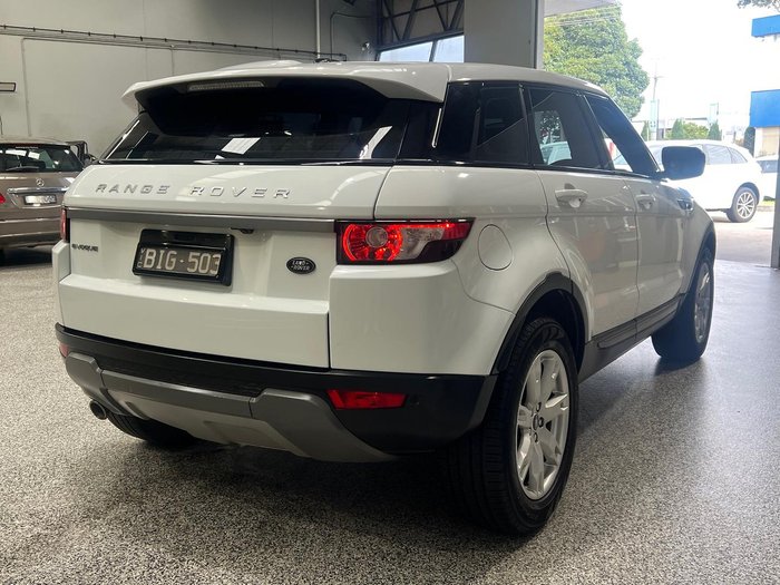 2013 Land Rover Range Rover Evoque TD4 Pure L538 MY13 4X4 Constant Fuji White