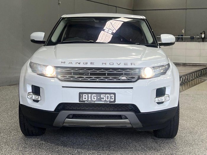 2013 Land Rover Range Rover Evoque TD4 Pure L538 MY13 4X4 Constant Fuji White