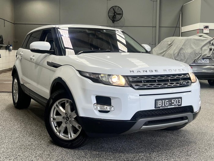 2013 Land Rover Range Rover Evoque TD4 Pure L538 MY13 4X4 Constant Fuji White
