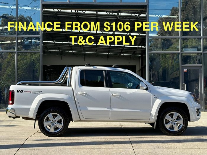 2021 Volkswagen Amarok TDI550 Sportline 2H MY21 4X4 Constant Candy White