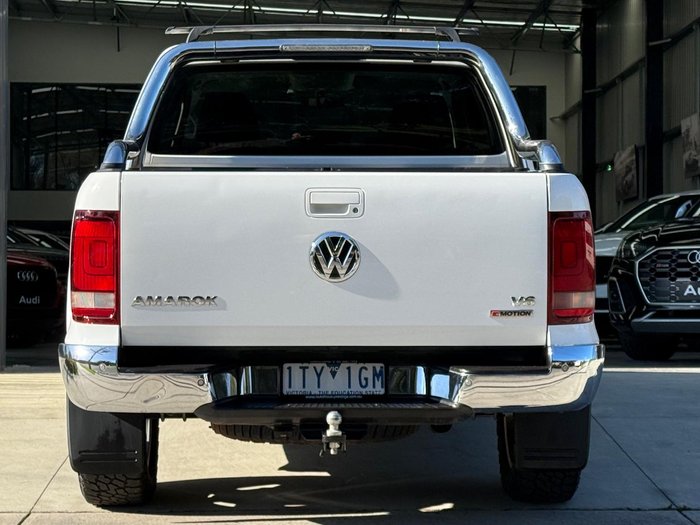 2021 Volkswagen Amarok TDI550 Sportline 2H MY21 4X4 Constant Candy White