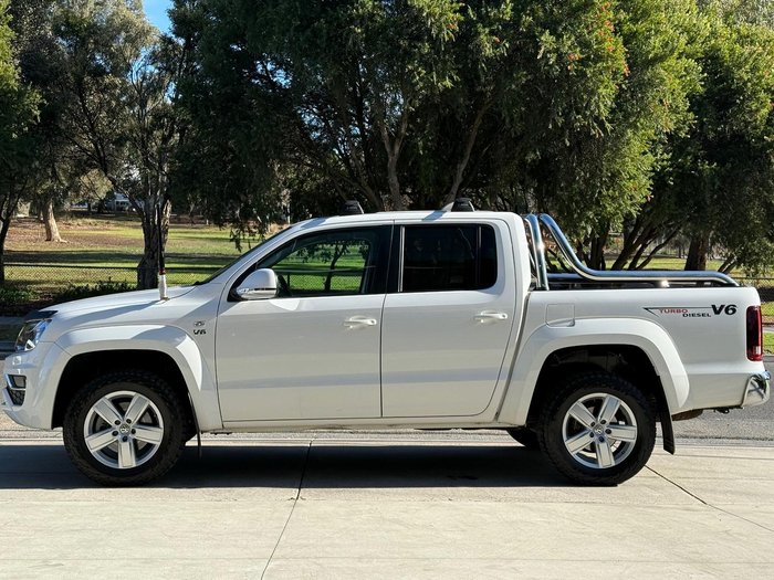 2021 Volkswagen Amarok TDI550 Sportline 2H MY21 4X4 Constant Candy White
