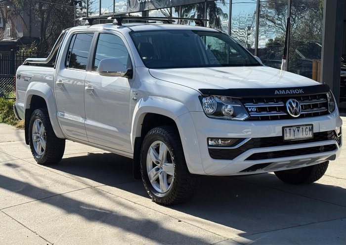 2021 Volkswagen Amarok TDI550 Sportline 2H MY21 4X4 Constant Candy White
