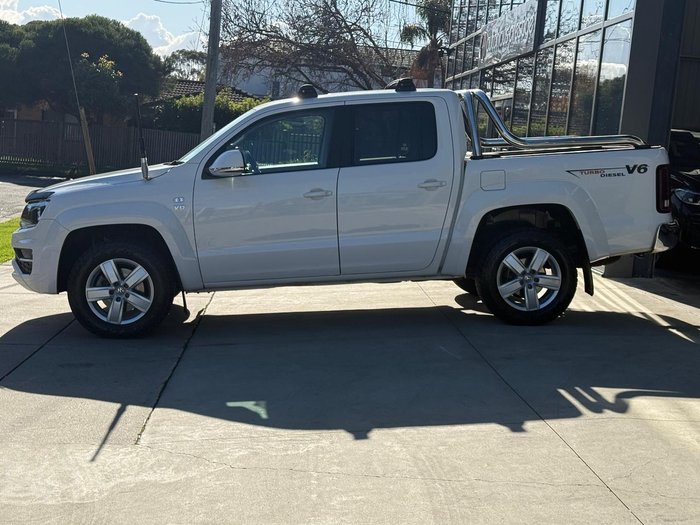 2021 Volkswagen Amarok TDI550 Sportline 2H MY21 4X4 Constant Candy White