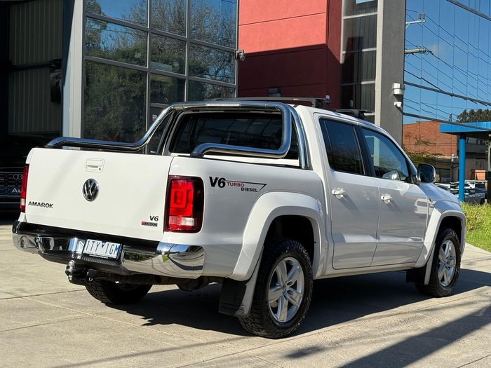 2021 Volkswagen Amarok TDI550 Sportline 2H MY21 4X4 Constant Candy White