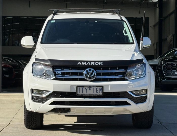 2021 Volkswagen Amarok TDI550 Sportline 2H MY21 4X4 Constant Candy White