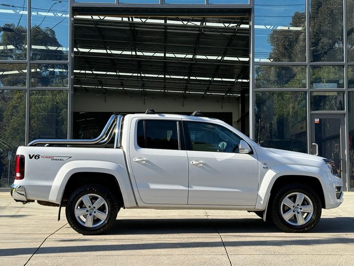 2021 Volkswagen Amarok TDI550 Sportline 2H MY21 4X4 Constant Candy White