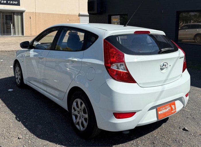 2012 Hyundai Accent Active RB Crystal White
