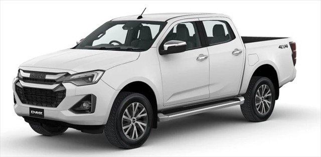 2025 ISUZU D-MAX LSU D-MAX MY24 4x4 CREW UTE LSU 3.0L AT Mineral White