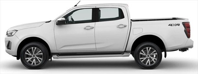 2025 ISUZU D-MAX LSU D-MAX MY24 4x4 CREW UTE LSU 3.0L AT Mineral White