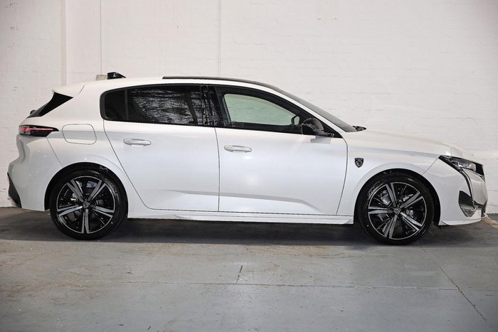 2025 Peugeot 308 GT Hybrid P51 MY25 Okenite White