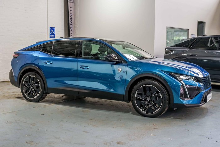 2024 Peugeot 408 GT Premium Hybrid P54 MY25 Obsession Blue