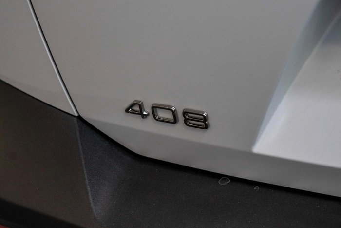 2025 Peugeot 408 GT Premium Hybrid P54 MY25 Okenite White