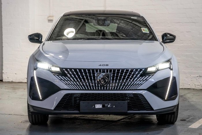 2025 Peugeot 408 GT Premium Hybrid P54 MY25 Okenite White