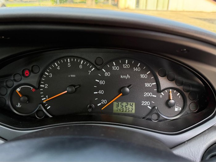 2003 Ford Focus CL LR MY03 Capri Blue