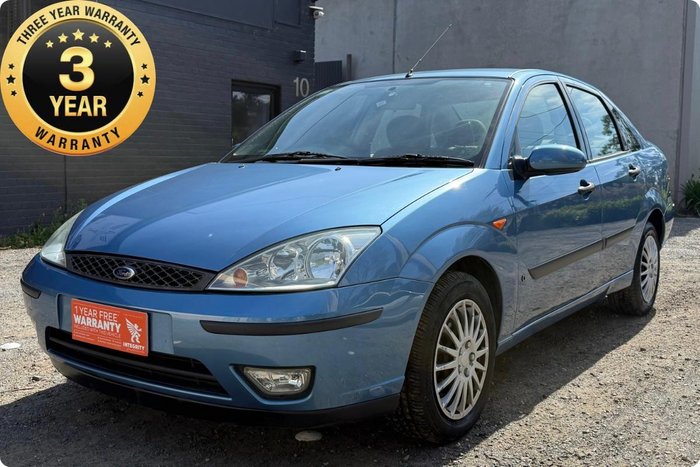 2003 Ford Focus CL LR MY03 Capri Blue
