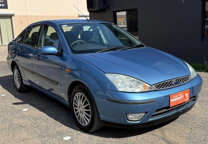 2003 Ford Focus CL LR MY03 Capri Blue