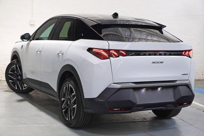 2024 Peugeot 3008 GT Premium Hybrid P64 MY25 Okenite White